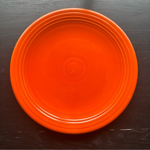 Fiestaware radioactive red plate - Picture 7 of 9